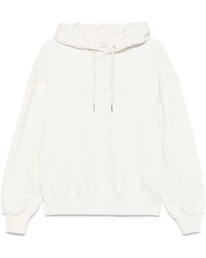 Calvin Klein Hooded Sweatshirt With Logo - Black