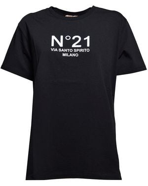 N°21 T Shirts And Polos - Black