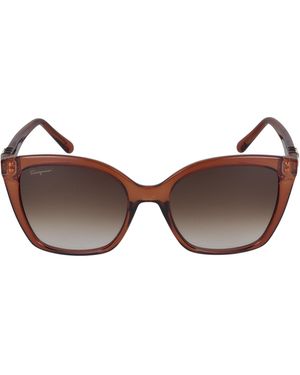 Ferragamo SF1026S Mujeres 's Gafas de sol - Marrón