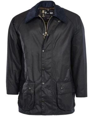 Barbour Beaufort Wax Jacket - Black