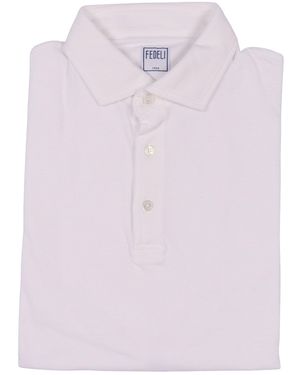Fedeli Poloshirt S/S Gestrickter Mann - Pink