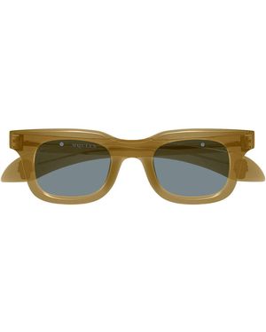 McQueen Alexander Mc Queen Sonnenbrille Am0547 S 004 Braun/Grau Herren