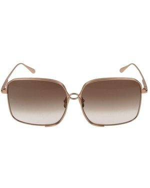 Linda Farrow Sunglasses Lfl1597 Genevieve /15/145 - Brown