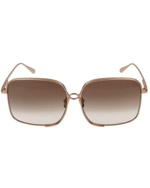 Linda Farrow Gafas de sol LFL1597 Genevieve C2 Rose Gold /15 /145 - Marrón