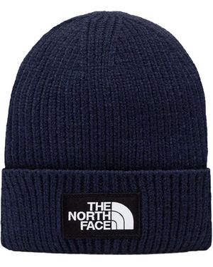 The North Face Berretto Con Logo Box Blu - Blue