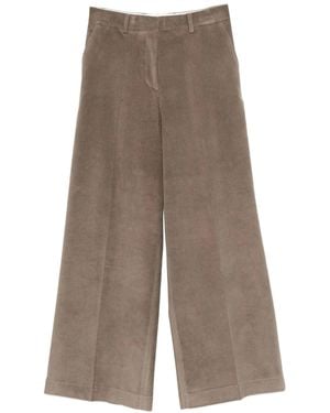 Officine Generale Rosa Pts 8 W Co Corduroy - Gray