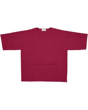 P.A.R.O.S.H. Roma25 Baumwoll-T-Shirt - Rot