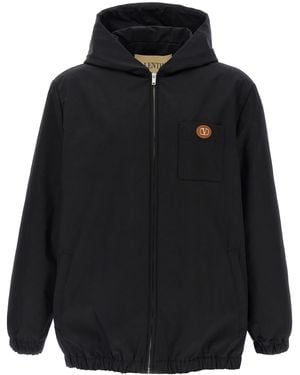Valentino Garavani Nylonjacke - Schwarz