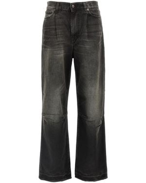 R13 Wayne Articulated Knee' Jeans - Grey