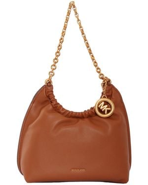 Michael Kors Md Cinch Pouchette - Brown