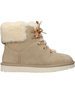 UGG Ankle Boots Suede/Sand - Natural