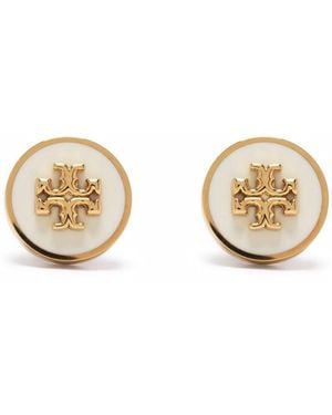 Tory Burch Und Neue Elfenbeinohringe - Mettallic