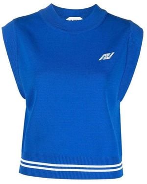 Autry Strickweste - Blau