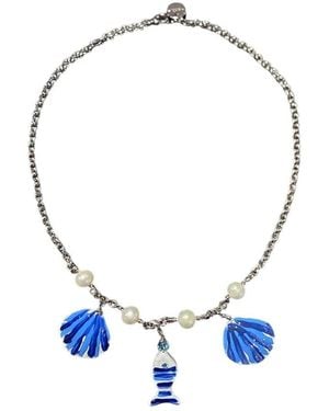 Marni Necklace - Blue