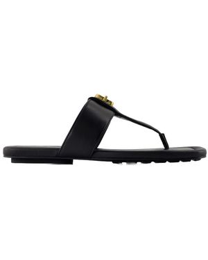 Marc Jacobs Dual T-Strap Sandale - Schwarz