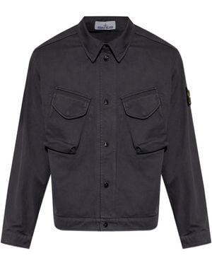 Stone Island Ich muss wieder arbeiten. Ich muss gehen. - Blau