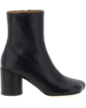MM6 by Maison Martin Margiela Botucas de cuero negro