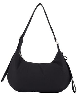 Samsøe & Samsøe Schwarze Synthetik Midi Tasche