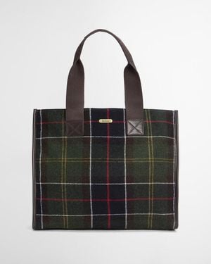 Barbour Turnberry Tartan Tote - Black