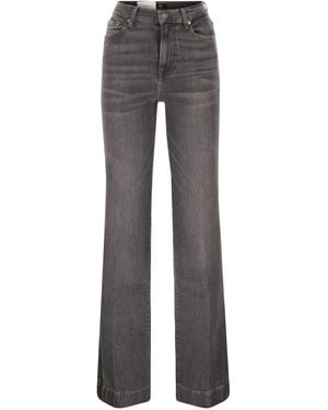 7 For All Mankind 7 para todos los jeans modernos de la humanidad Fit de jeans - Gris