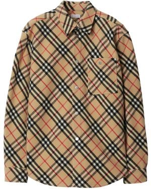 Burberry Camicia Vintage Check - Brown