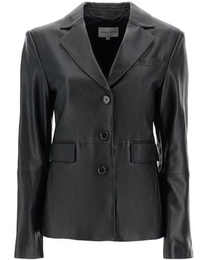 Loulou de Saison Aldo Leder Blazer - Schwarz