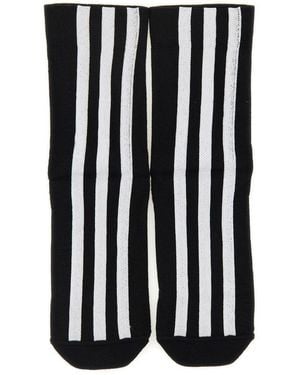 Y-3 3 "Stripes" Socks - Black
