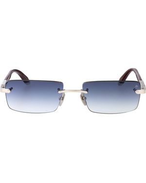 Maybach Rimless Sunglasses The Symphony Sun I Pa Aar M10 - Blue