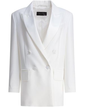 Max Mara Giacche Bianco-Donna