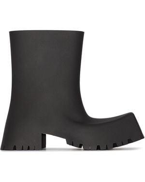 Balenciaga Trooper Rubber Boot - Black