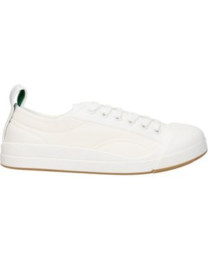 Bottega Veneta Trainers Vulcan Uomo Tessuto Bianco/Bianco Ottico - White