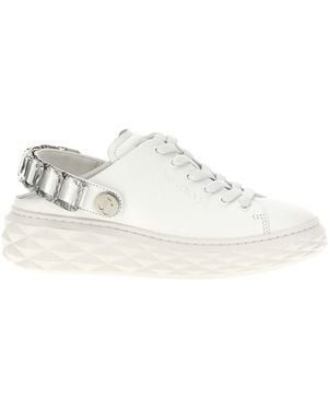 Jimmy Choo 'Diamond Sling' Trainers - White