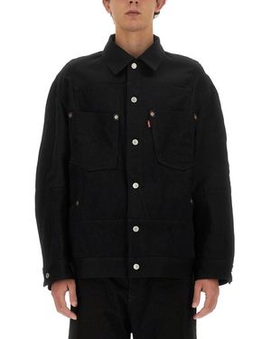 Junya Watanabe Relaxed-Fit Wool Jacket - Black