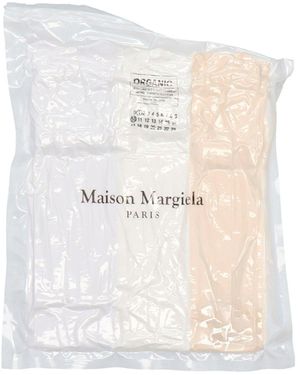 Maison Margiela 3 T -Shirt -Packs - Weiß