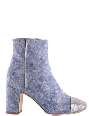 Polly Plume Zapatos Azul - Morado