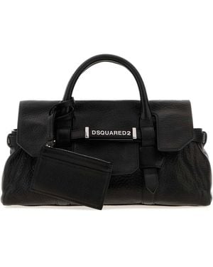 DSquared² Leather Handbag - Black