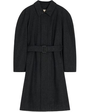 Lemaire Mantel Mit Raglanärmeln - Schwarz