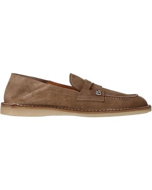 Dolce & Gabbana Loafers Suede/Hazelnut - Brown