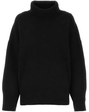 Chloé Cashmere Oversized Pullover - Black