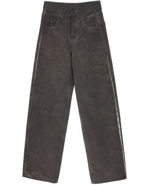 Uma Wang Phyllis Denim Cotton Jeans - Gray