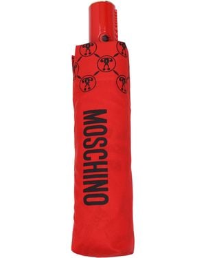 Moschino Red Polyester Umbrella