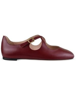 Bally Rina Flats - Red