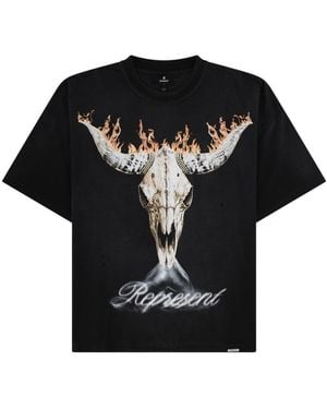 Represent T Shirt "British Cowboys" - Black