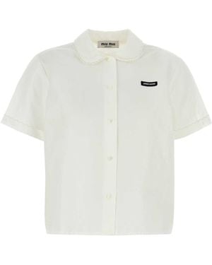 Miu Miu Camicie - White