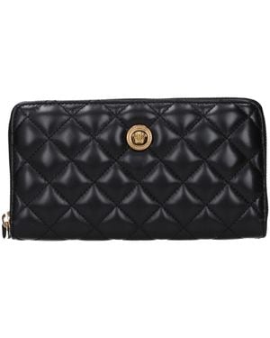 Versace Wallet Leather - Black