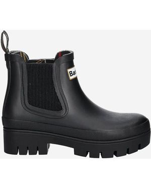 Barbour Stivaletto Chelsea Welly Boot Schwarz