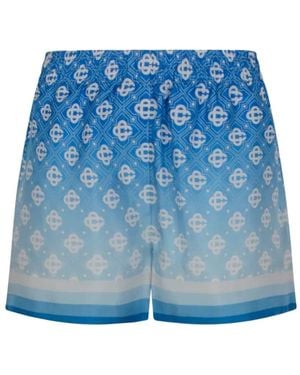 CASABLANCA Diamanten Monogramshort - Blauw
