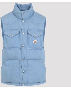 Moncler Envional-vest - Blauw