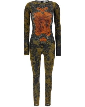 Jean Paul Gaultier Médaillon' Jumpsuit - Multicolor