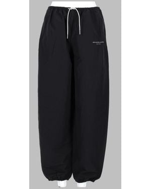 Alexander Wang Trousers Track Cotton Polyamide - Black